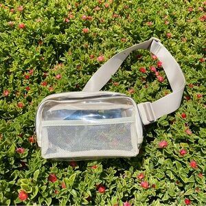 Clear belt bag ~ stadium approved